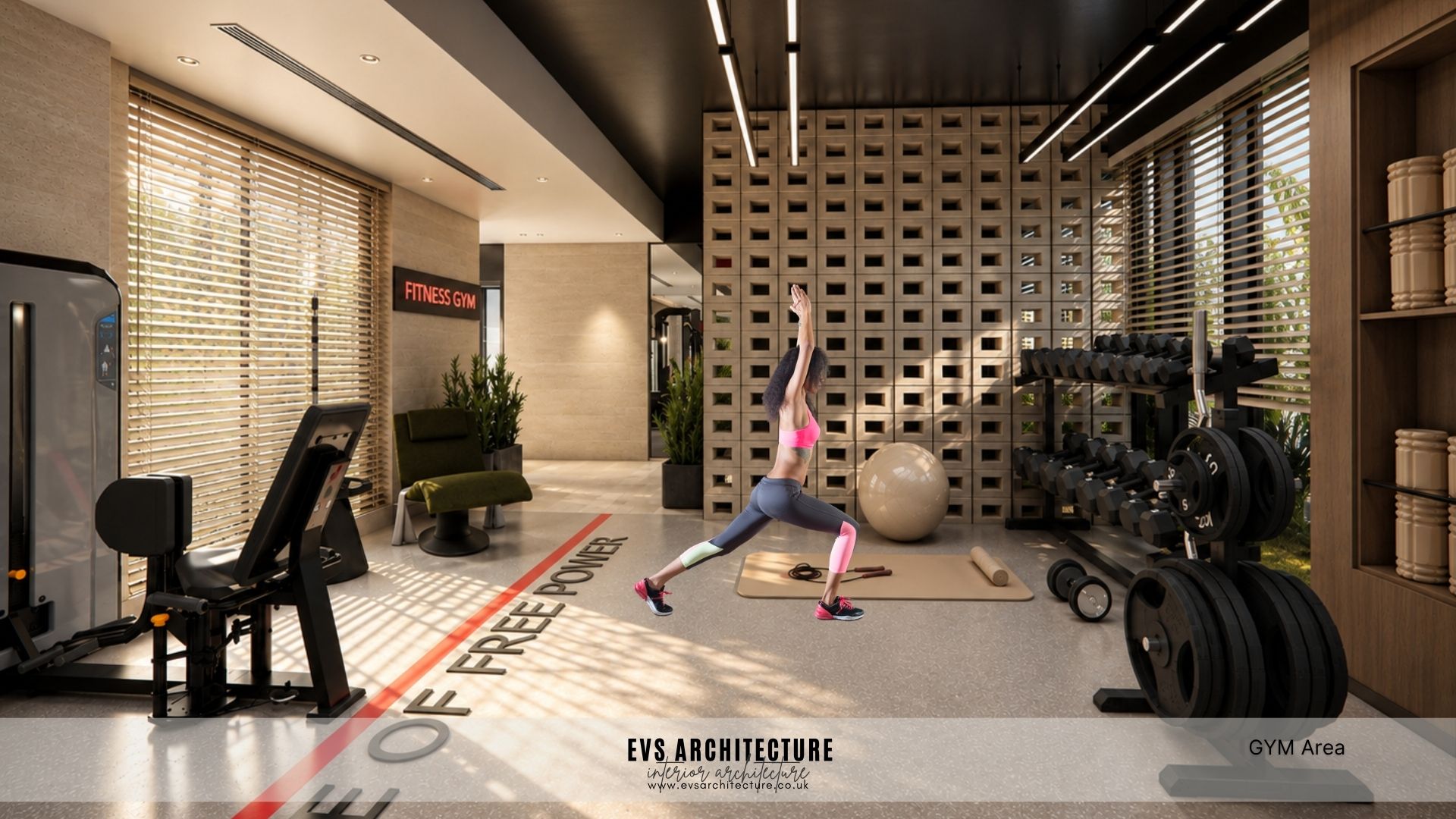 GYM INTERIOR DESIGN